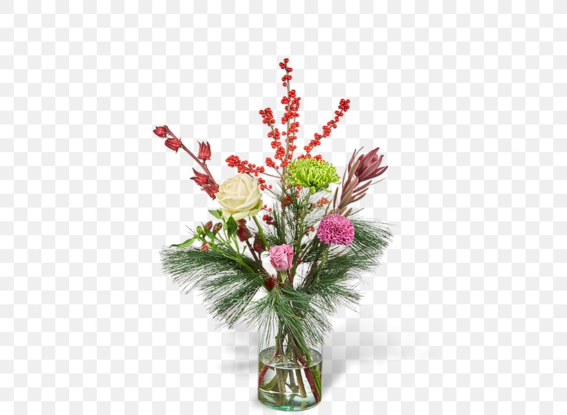 Floral Design Flower Bouquet Floristry Cut Flowers, PNG, 600x600px, Floral Design, Artificial Flower, Centrepiece, Christmas, Christmas Ornament Download Free
