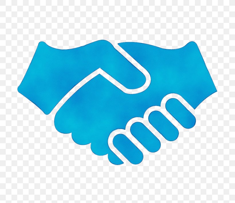 Handshake, PNG, 709x709px, Watercolor, Aqua, Blue, Electric Blue, Gesture Download Free