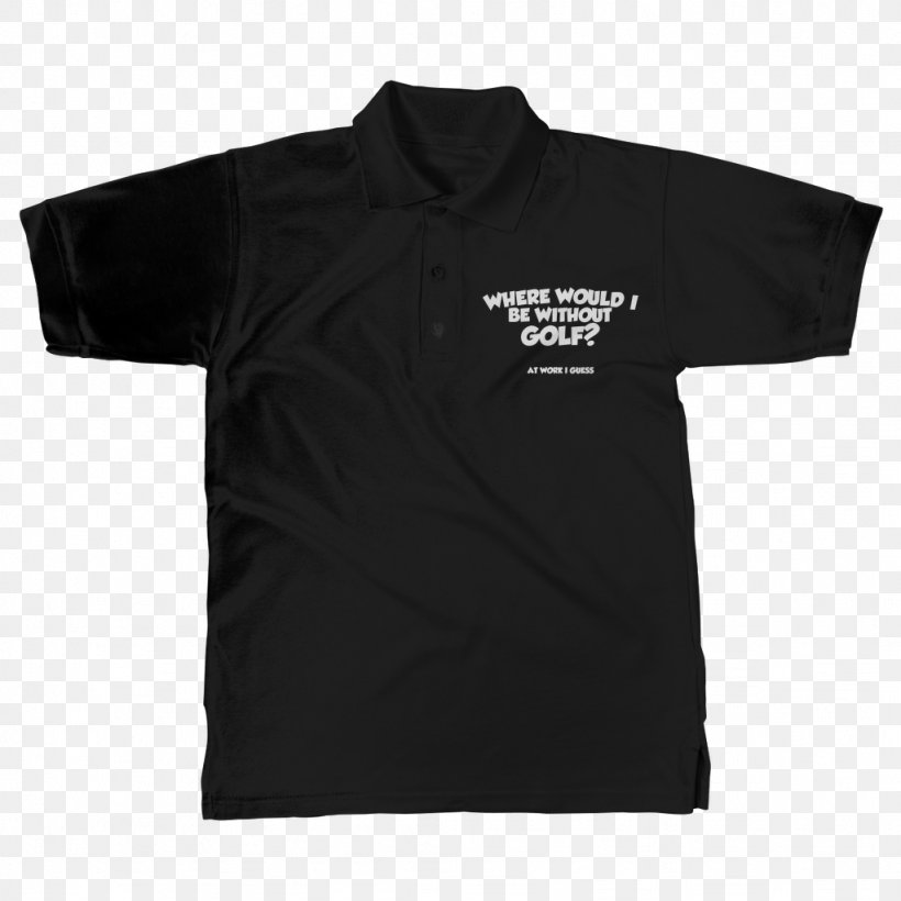 T-shirt Polo Shirt Sleeve Hoodie, PNG, 1024x1024px, Tshirt, Active Shirt, Black, Brand, Button Download Free