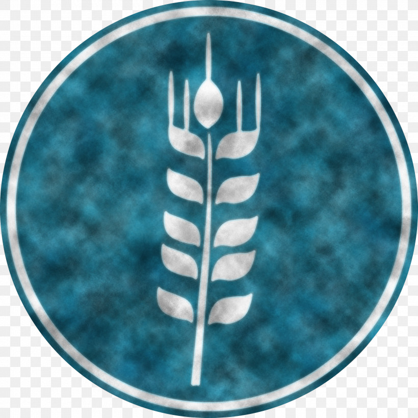 Oats Wheat Oats Logo, PNG, 3000x3000px, Oats, Oats Icon, Oats Logo, Turquoise, Wheat Download Free