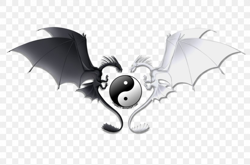 Yin And Yang Chinese Dragon Emoji, PNG, 1024x678px, Yin And Yang, Bat, Chinese Dragon, Chinese Philosophy, Concept Download Free