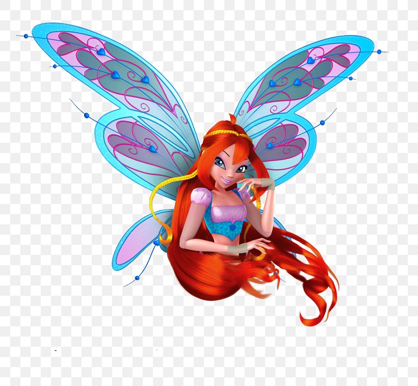 Bloom Winx Club: Believix In You Tecna Musa Flora, PNG, 757x757px, Bloom, Believix, Butterfly, Doll, Fairy Download Free