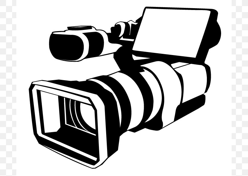 Video Camera Logo Camera Operator Clip Art, PNG, 712x582px, Video Camera, Automotive Design, Black And White, Broadcasting, Camera Download Free