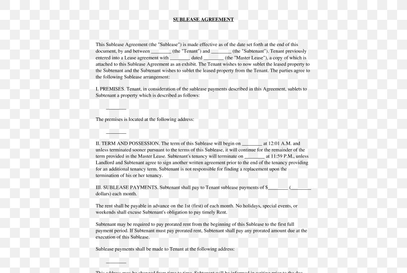 Document Template Rental Agreement PDF Microsoft Word, PNG, 532x551px, Document, Area, Contract, Curriculum Vitae, Diagram Download Free