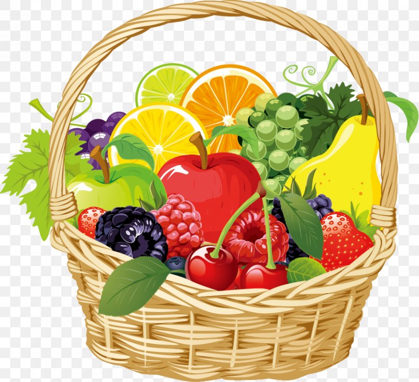 Fruit Food Gift Baskets Clip Art, PNG, 862x786px, Fruit, Basket, Diet Food, Document, Food Download Free