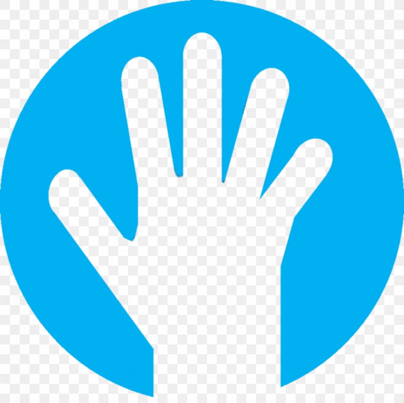 Hand Logo Clip Art, PNG, 887x886px, Hand, Area, Blue, Brand, Finger Download Free
