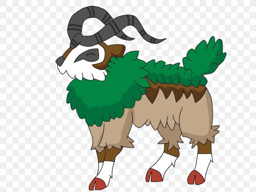 Pokémon X And Y Pokémon Battle Revolution Gogoat Pokémon GO Skiddo, PNG, 1032x774px, Gogoat, Art, Beak, Carnivoran, Cartoon Download Free