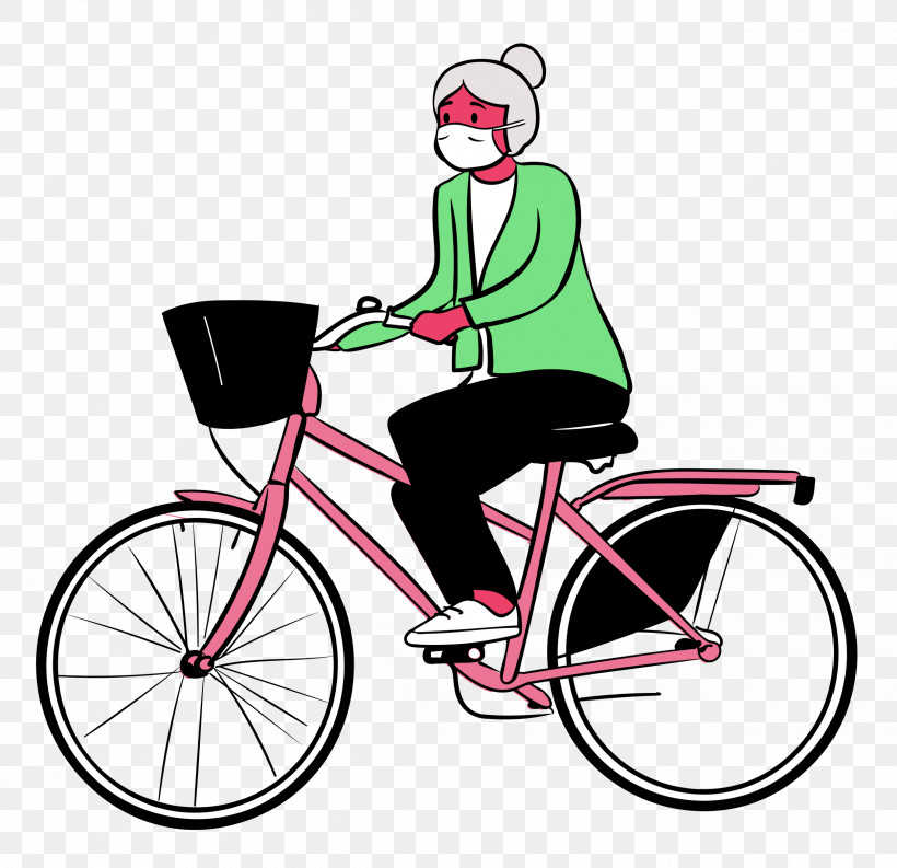 Woman Bicycle Bike, PNG, 2500x2418px, Woman, Bicycle, Bicycle Frame, Bicycle Saddle, Bicycle Wheel Download Free