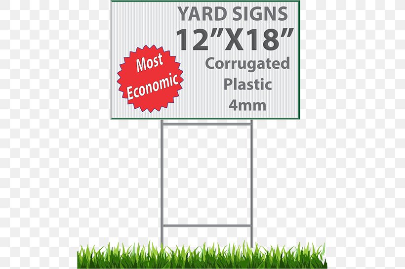 Lawn Sign Coroplast Printing Corrugated Plastic, PNG, 507x544px, Lawn Sign, Area, Border, Brand, Business Download Free