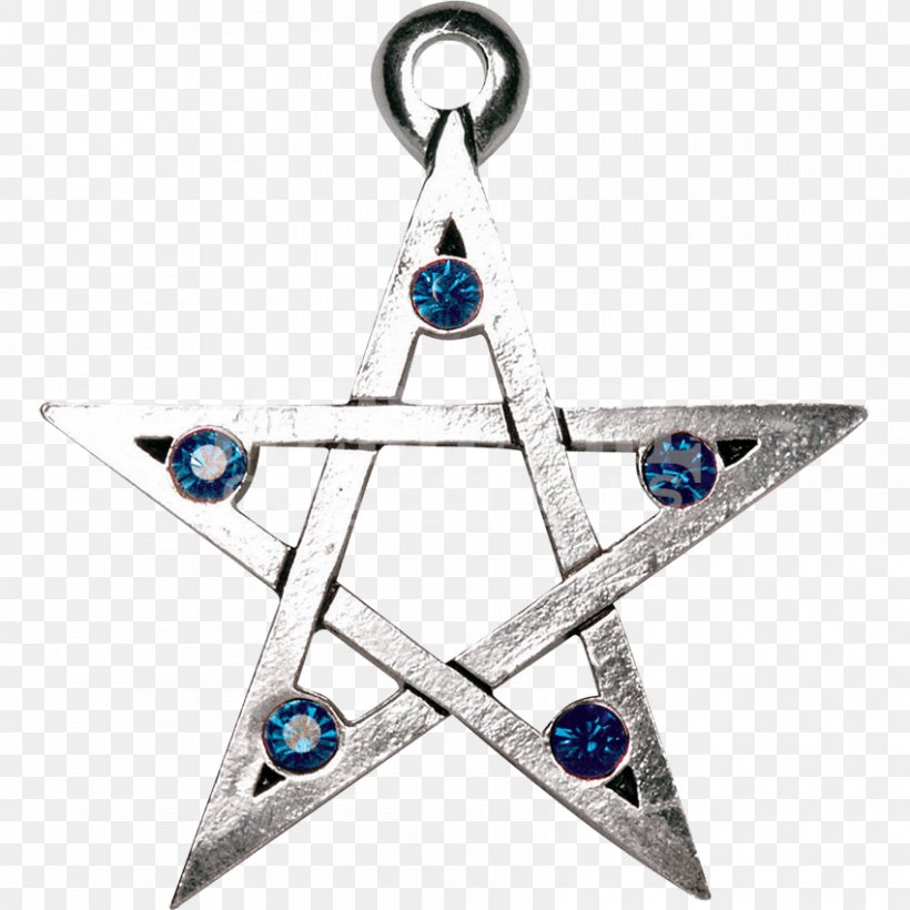 Pentagram Magic Wicca Witchcraft Charms & Pendants, PNG, 850x850px, Pentagram, Amulet, Athame, Blue, Body Jewelry Download Free