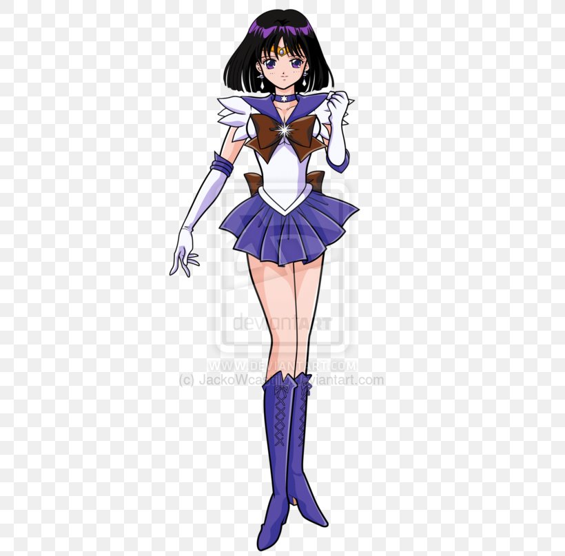 Sailor Saturn Chibiusa Sailor Mars Sailor Mercury Sailor Pluto, PNG, 400x807px, Watercolor, Cartoon, Flower, Frame, Heart Download Free