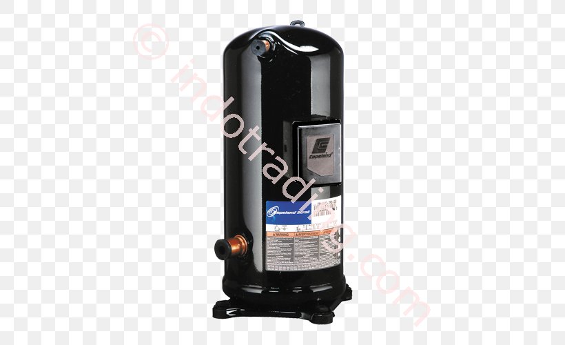 Scroll Compressor Air Conditioning Heat Exchanger Vapor-compression Refrigeration, PNG, 500x500px, Scroll Compressor, Air Conditioning, Compressor, Electronics, Emerson Electric Download Free