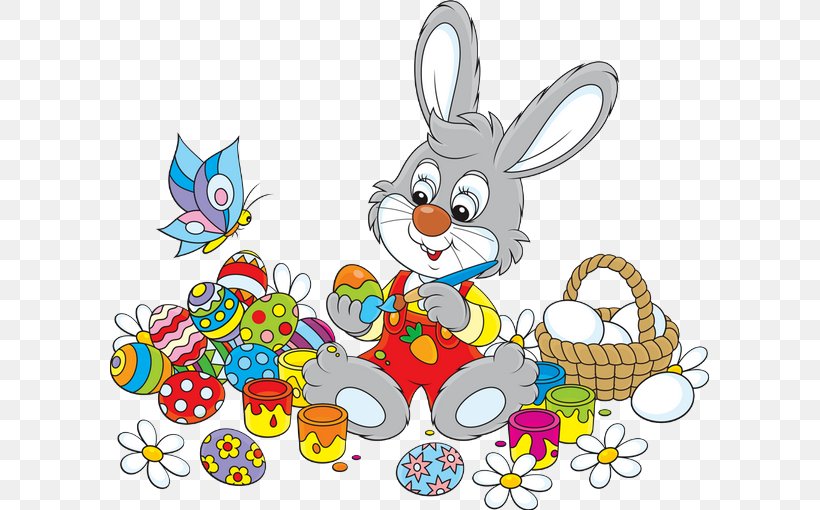 Easter Bunny Rabbit Drawing Clip Art, PNG, 600x510px, Easter Bunny, Cartoon, Computer, Drawing, Easter Download Free