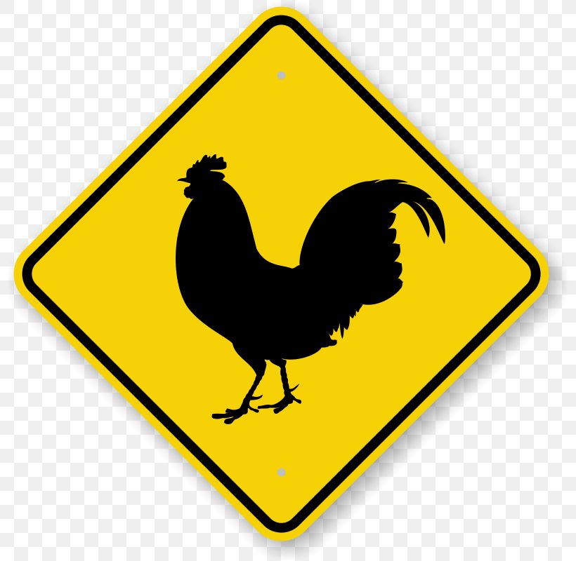 Traffic Sign Road Warning Sign Driving, PNG, 800x800px, Traffic Sign, Agricultural Machinery, Area, Beak, Bird Download Free