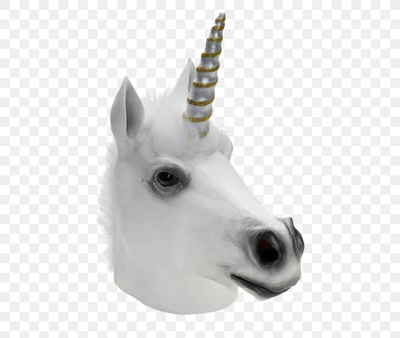 Unicorn Horse Head Mask Horn, PNG, 500x694px, Unicorn, Costume, Fictional Character, Halloween, Head Download Free