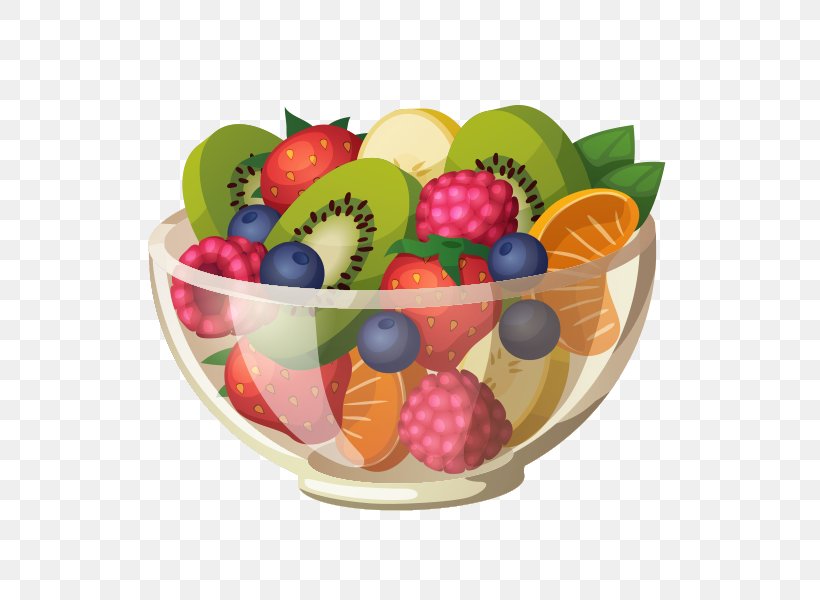 Vegetarian Cuisine Juice Clip Art Fruit Salad Chef Salad, PNG, 600x600px, Vegetarian Cuisine, Banana, Berries, Chef Salad, Dishware Download Free