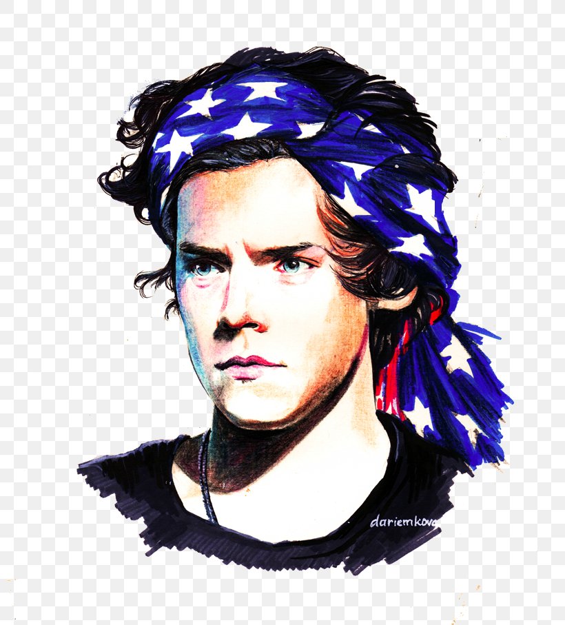 Harry Styles Drawing One Direction Art, PNG, 800x907px, Watercolor, Cartoon,  Flower, Frame, Heart Download Free