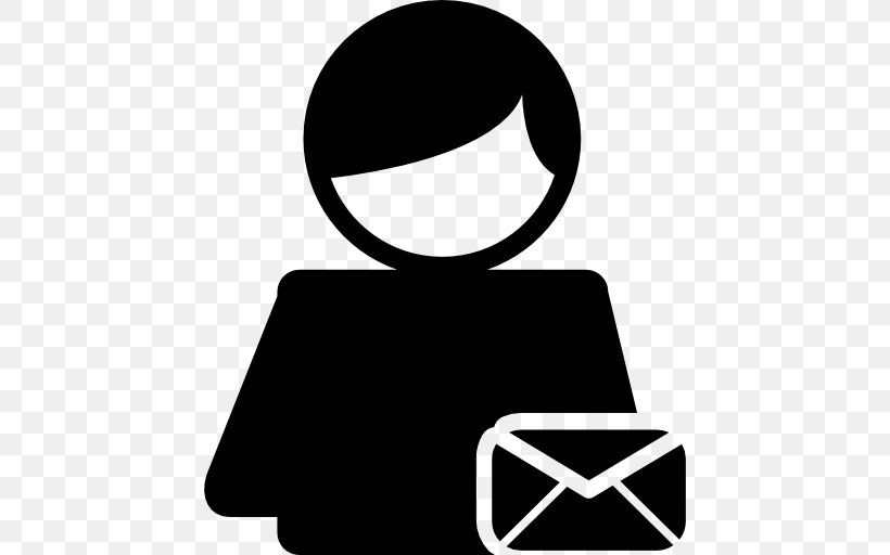 Email Symbol User Profile, PNG, 512x512px, Email, Area, Avatar, Black, Black And White Download Free
