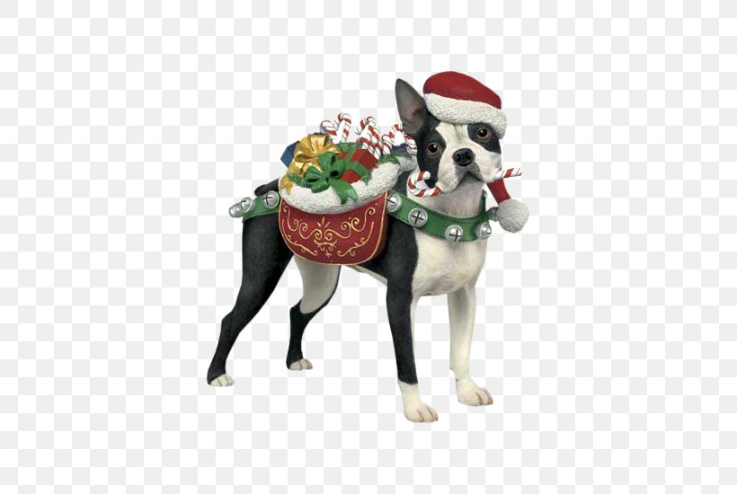 Dog Breed Boston Terrier Leash Christmas Ornament, PNG, 550x550px, Dog Breed, Boston, Boston Terrier, Breed, Carnivoran Download Free