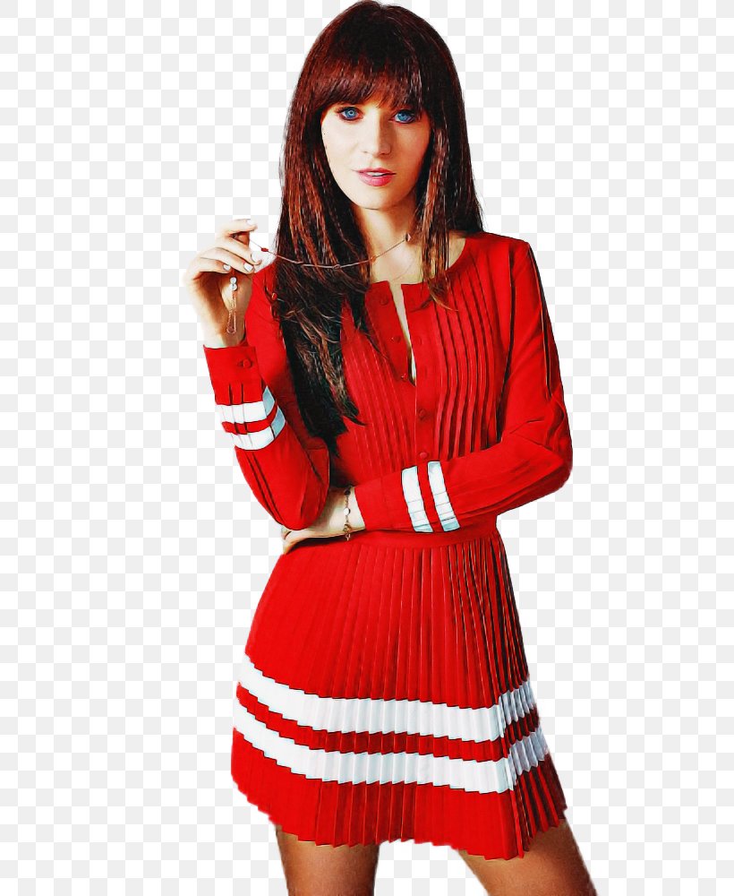 Hair Cartoon, PNG, 749x1000px, Zooey Deschanel, Actor, Bangs, Brown Hair, Clothing Download Free