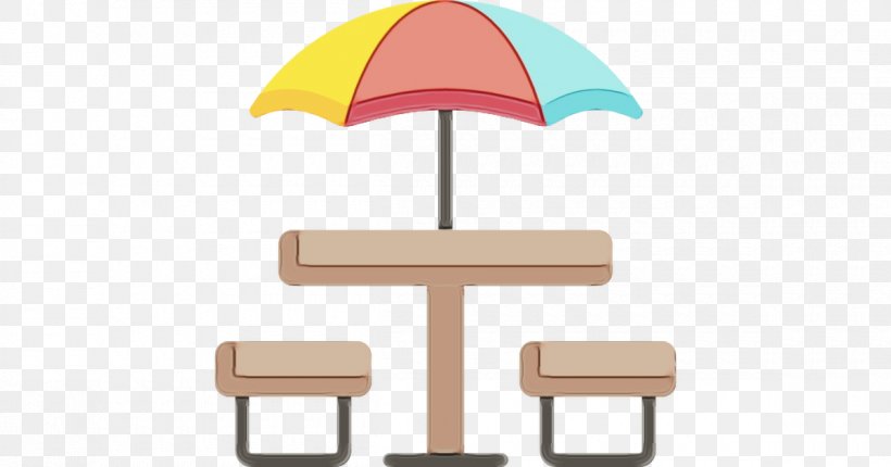 Umbrella Furniture Table Clip Art Beige, PNG, 1200x630px, Watercolor, Beige, Furniture, Paint, Shade Download Free
