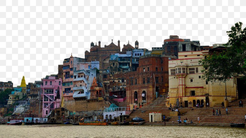 Varanasi Landscape Tourism City, PNG, 820x461px, Varanasi, City, Fukei, Heilige Plaats, Holy City Download Free