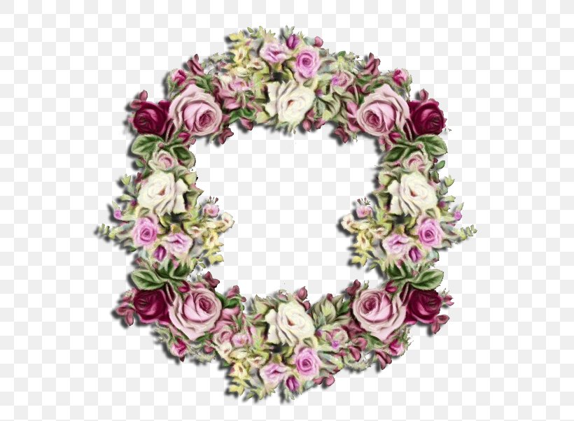 Garden Roses Picture Frames Flower Wreath, PNG, 602x602px, Rose, Artificial Flower, Bouquet, Christmas Decoration, Cut Flowers Download Free