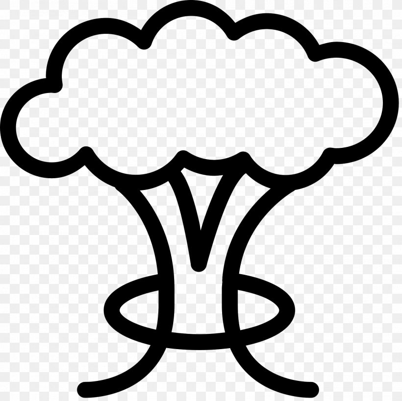 Mushroom Cloud Clip Art, PNG, 1600x1600px, Mushroom Cloud, Black And White, Cloud, Heart, Love Download Free