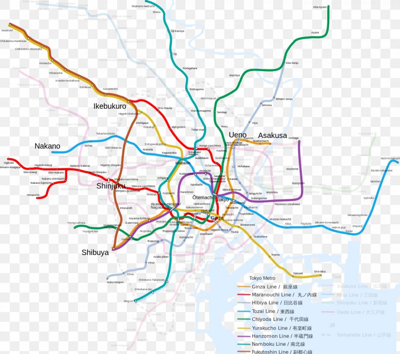 Rapid Transit Tokyo Metro Namboku Line Tokyo Subway Reboleira, PNG, 1353x1198px, Rapid Transit, Area, Commuter Station, Diagram, Map Download Free