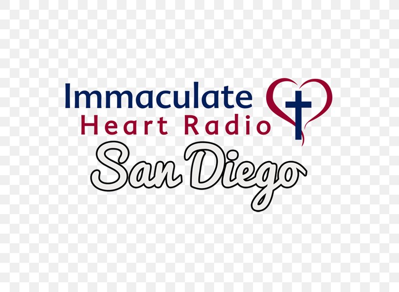 Immaculate Heart Radio Internet Radio Radio Station AM Broadcasting, PNG, 600x600px, Internet Radio, Am Broadcasting, Area, Brand, Broadcasting Download Free