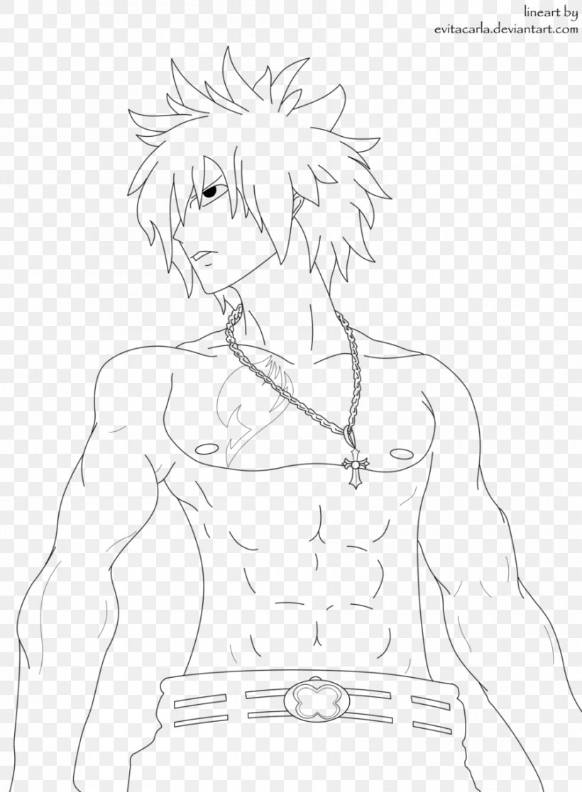 Line Art Gray Fullbuster Drawing Character Sketch, PNG, 900x1227px, Watercolor, Cartoon, Flower, Frame, Heart Download Free