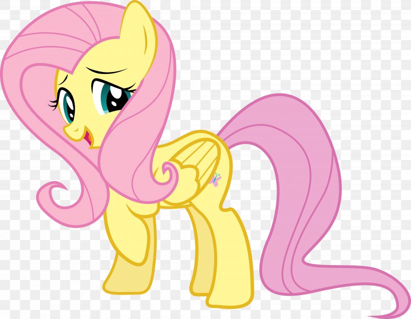 Pony Fluttershy Rarity Pinkie Pie Applejack, PNG, 8226x6403px, Watercolor, Cartoon, Flower, Frame, Heart Download Free