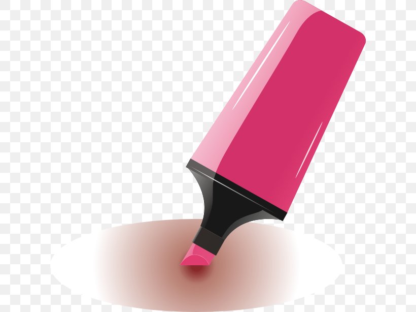 Pink Watercolor Painting Pen, PNG, 622x614px, Pink, Color, Gratis, Lip, Magenta Download Free