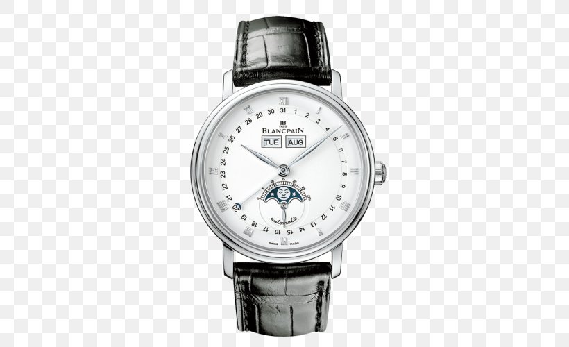 Villeret Blancpain Watch Movement Jewellery, PNG, 500x500px, Villeret, Blancpain, Blancpain Fifty Fathoms, Brand, Bucherer Group Download Free