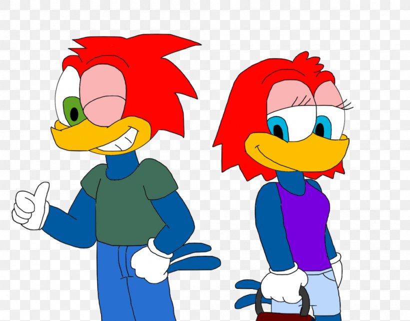 Woody Woodpecker Knothead & Splinter YouTube Art Universal Pictures, PNG, 1010x791px, Woody Woodpecker, Art, Beak, Bird, Cartoon Download Free