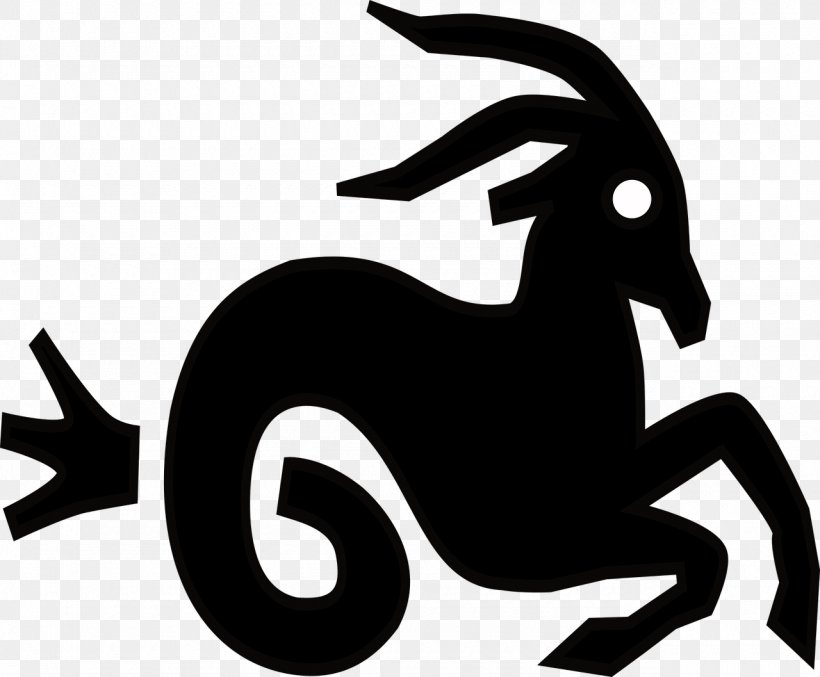 Capricorn Astrology Astrological Sign Earth Horoscope, PNG, 1280x1057px, Capricorn, Aries, Astrological Sign, Astrology, Black And White Download Free