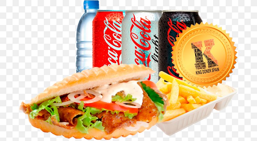 Doner Kebab Fast Food Gyro Hamburger, PNG, 697x451px, Kebab, American Food, Appetizer, Breakfast, Breakfast Sandwich Download Free