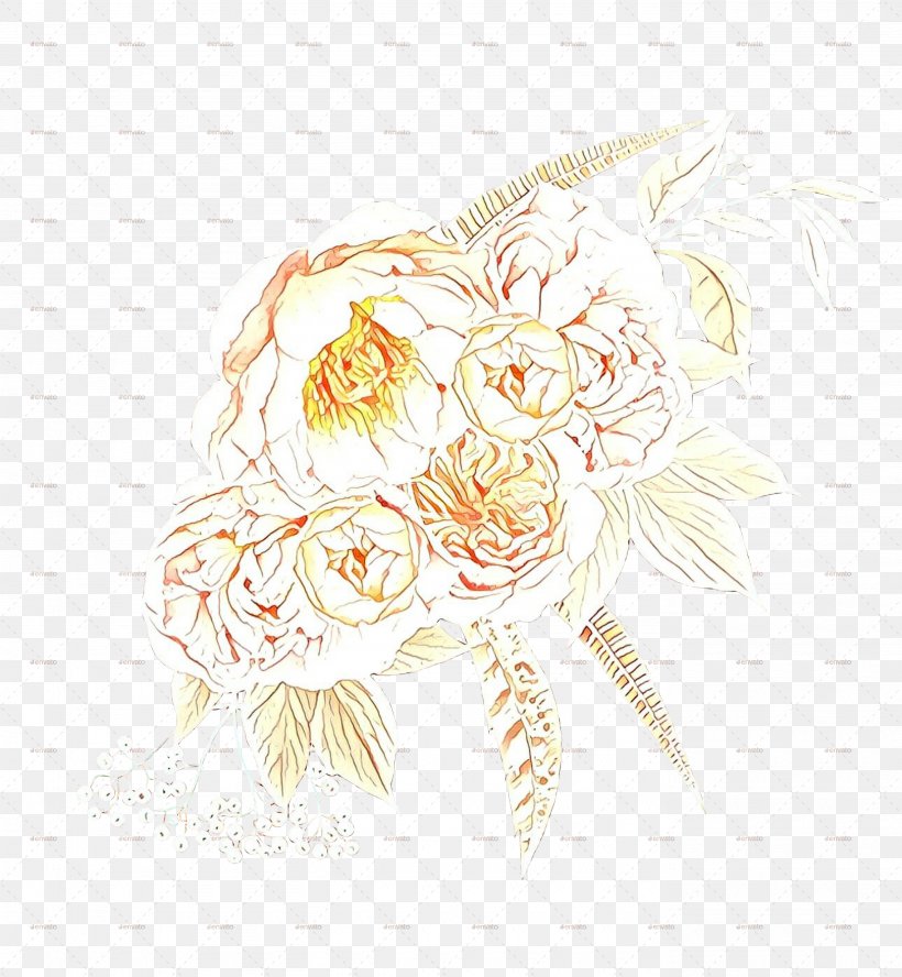 Floral Design Cut Flowers Flower Bouquet Rose Family, PNG, 2770x3000px, Floral Design, Botany, Character, Cut Flowers, Drawing Download Free