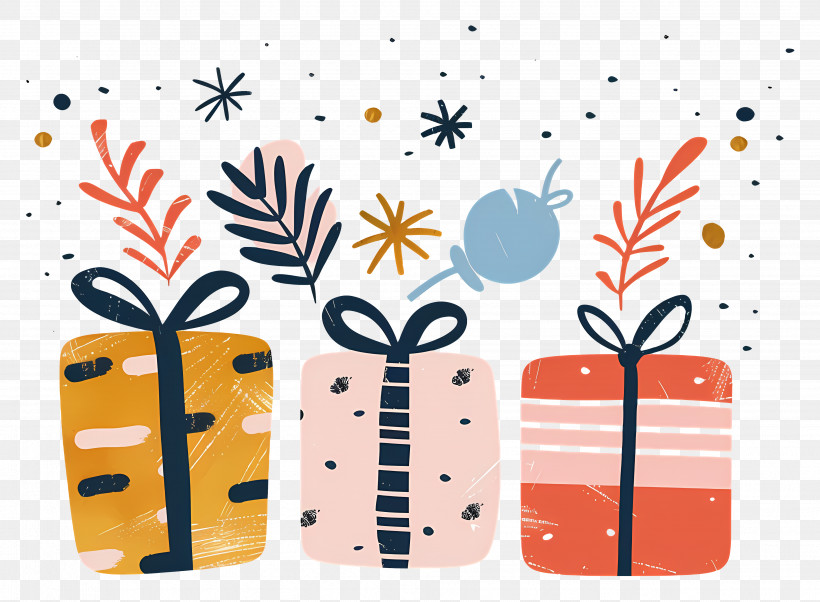 Gift Boxes - Colorful Gift Boxes Illustration PNG