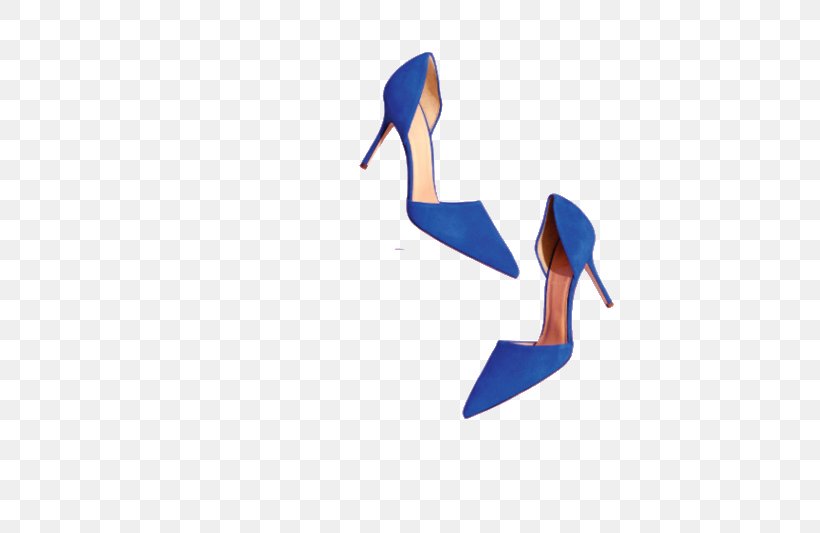 High-heeled Footwear Creativity Designer Shoe, PNG, 611x533px, Highheeled Footwear, Beak, Bird, Blue, Cobalt Blue Download Free