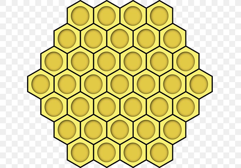 Honey Bee Honeycomb Clip Art, PNG, 640x573px, Bee, Area, Beehive, Color, Hexagon Download Free