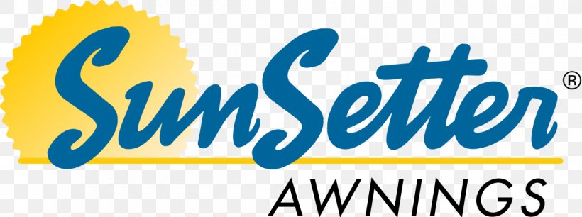 Window Logo SunSetter Awnings Product, PNG, 1200x448px, Window, Area, Awning, Blue, Brand Download Free