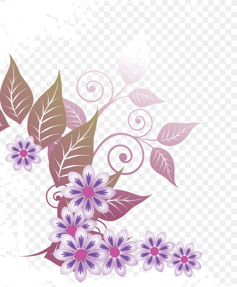 Floral Design Purple, PNG, 1378x1667px, Floral Design, Cartoon, Designer, Editing, Flora Download Free