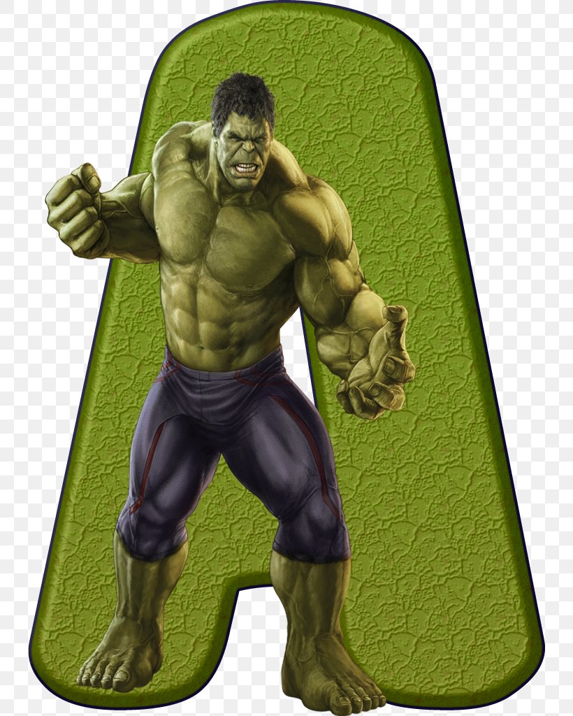 Hulk Superhero Thor Captain America Iron Man, PNG, 740x1024px, Hulk, Action Figure, Aggression, Alphabet, Avengers Age Of Ultron Download Free
