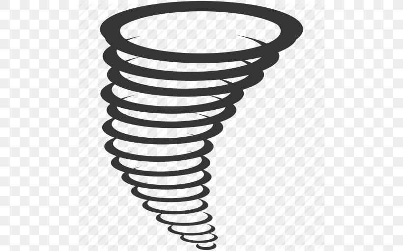 Icon Tropical Cyclone Tornado, PNG, 512x512px, Tropical Cyclone, Black And White, Cloud, Cyclone, Icon Design Download Free