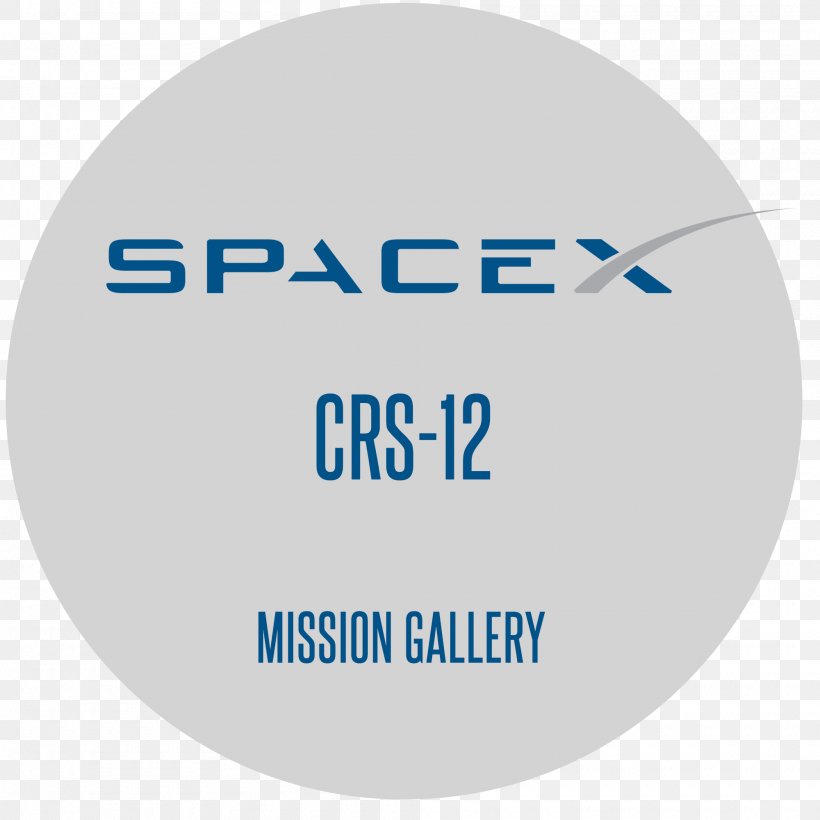 Logo SpaceX CRS-12 Falcon 9, PNG, 2000x2000px, Logo, Area, Blue, Brand, Falcon Download Free