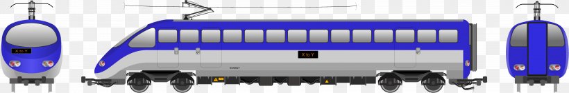 Train High-speed Rail Transport Pendolino Electric Multiple Unit, PNG, 7335x1216px, Train, Blue, Brand, Deviantart, Electric Multiple Unit Download Free