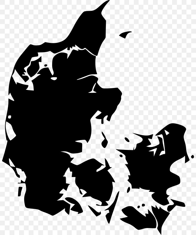 Vector Graphics Map Illustration Symbol, PNG, 804x980px, Map, Art, Black, Black And White, Denmark Download Free