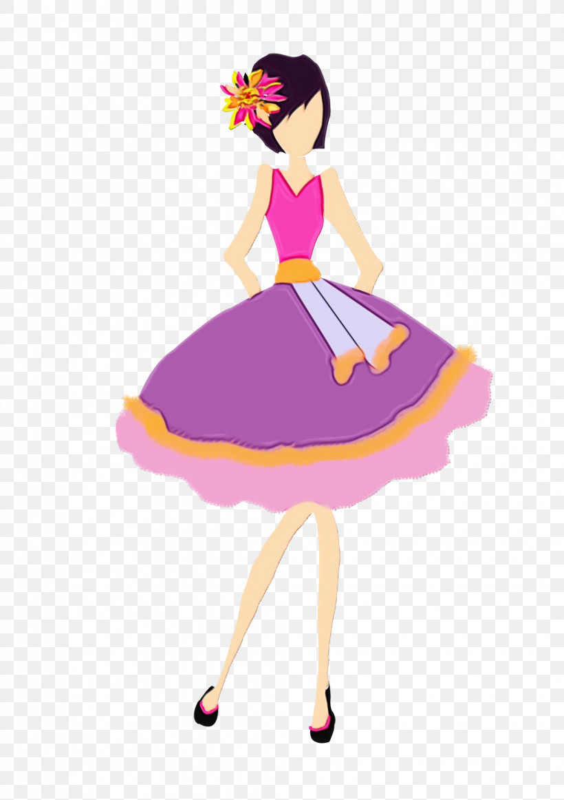Barbie Costume Design Shoe Cartoon Dress, PNG, 1016x1440px, Watercolor, Barbie, Cartoon, Clothing, Costume Download Free