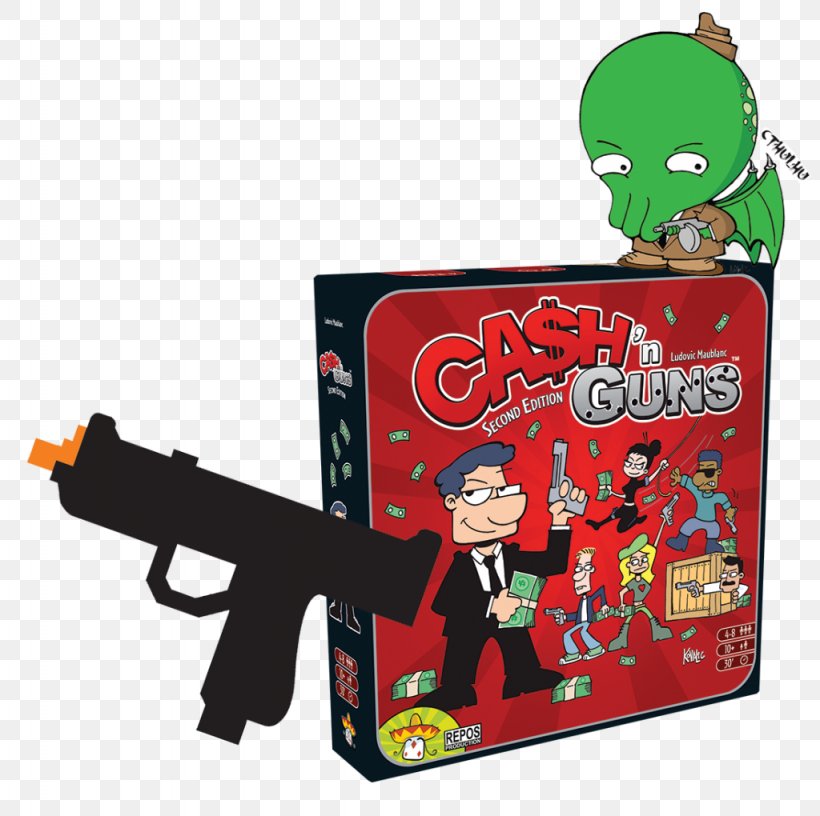 Ca$h'n Gun$ Firearm Board Game Hanabi, PNG, 1024x1020px, Firearm, Board Game, Card Game, Game, Gun Download Free